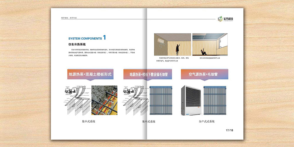 科技空調産品畫冊設計,科技空調産品畫冊設計公司